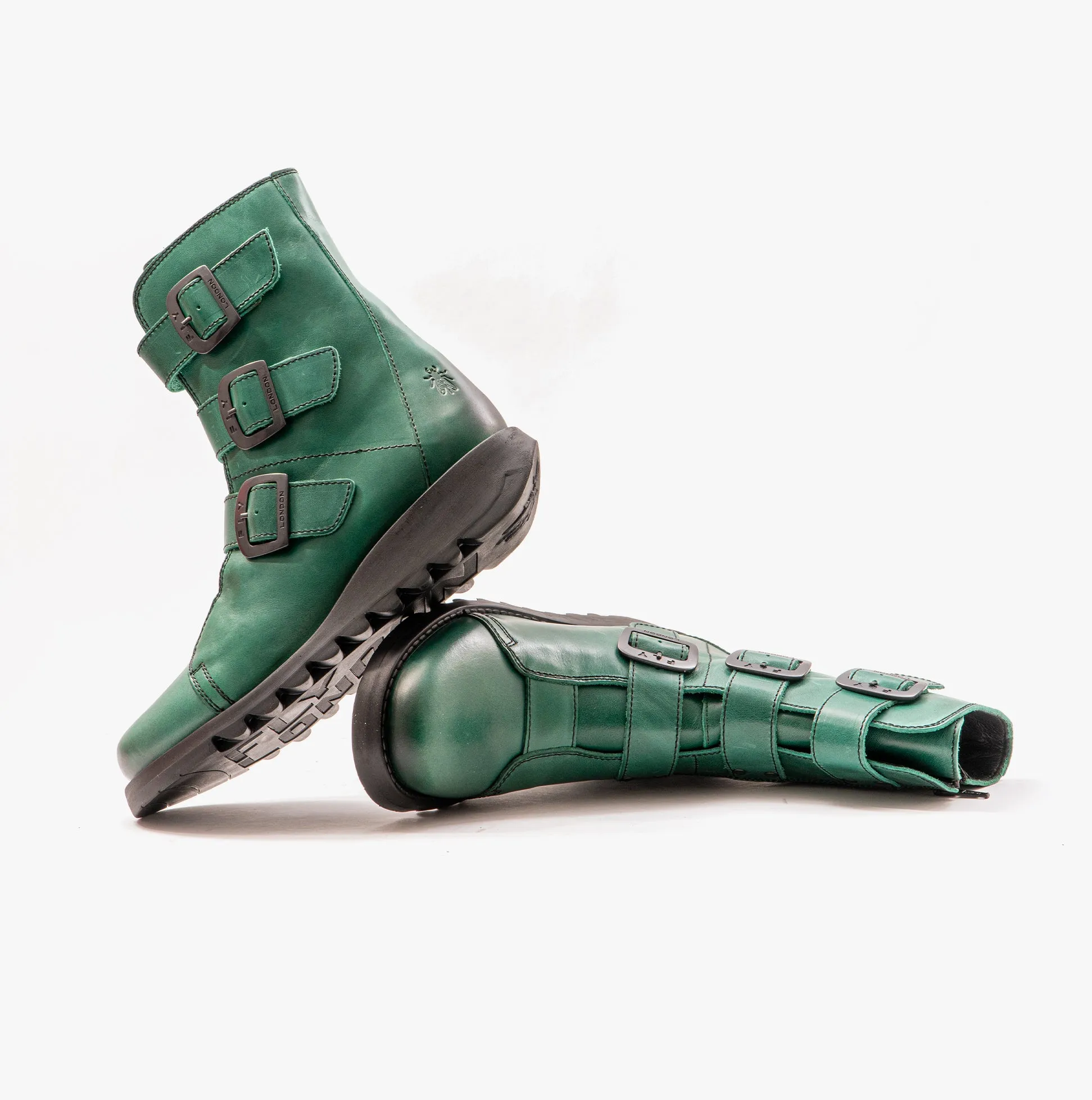 SCOP110FLY Womens Ankle Boots Shamrock Green sold by Shuperb product image thumbnail 4