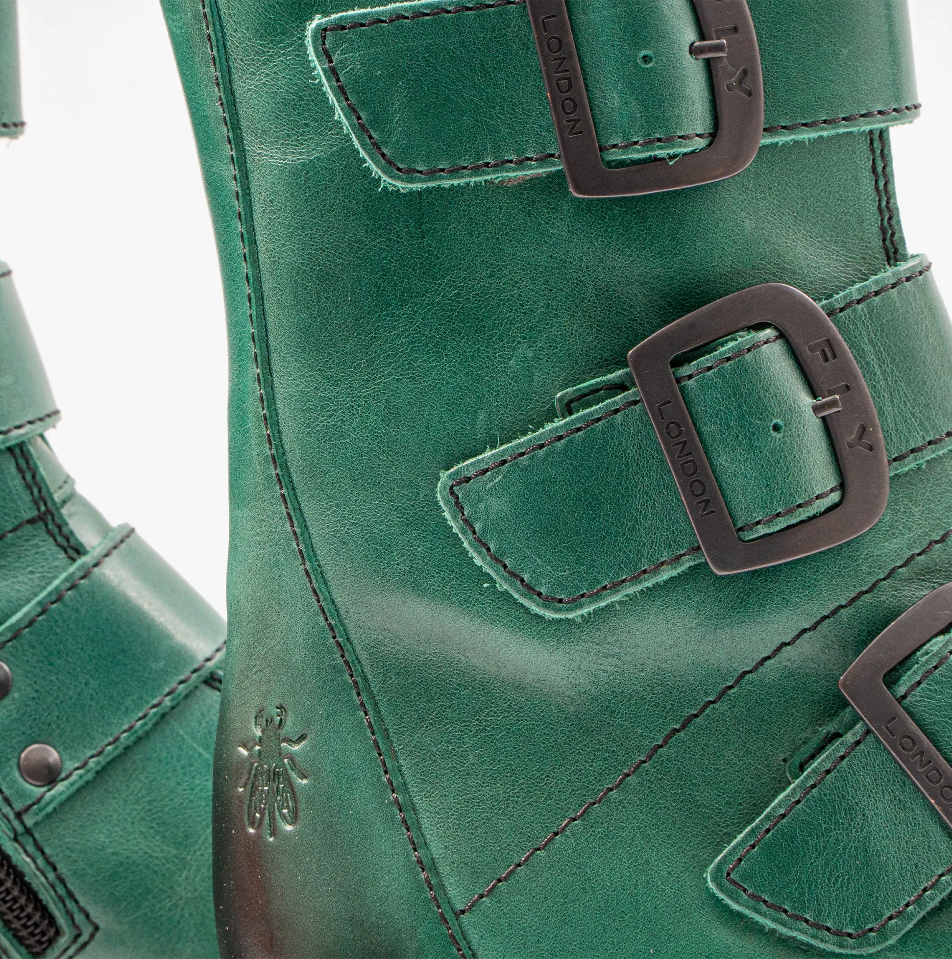 SCOP110FLY Womens Ankle Boots Shamrock Green sold by Shuperb product image thumbnail 5