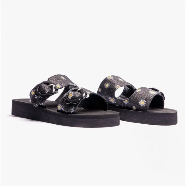 WILD Ladies Platform Sandals Black sold by Shuperb product image thumbnail 2
