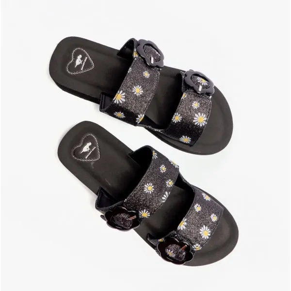 WILD Ladies Platform Sandals Black sold by Shuperb product image thumbnail 5