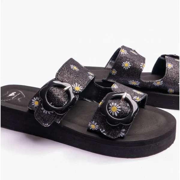 WILD Ladies Platform Sandals Black sold by Shuperb product image thumbnail 4
