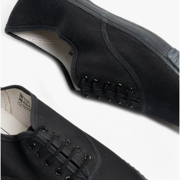 R6300SR Mens Canvas Lace Up Shoes Black sold by Shuperb product image thumbnail 2