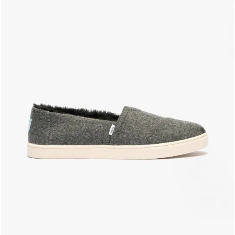 TOMS ALPARGATA CUPSOLE Womens Slip On Grey sold by Shuperb
