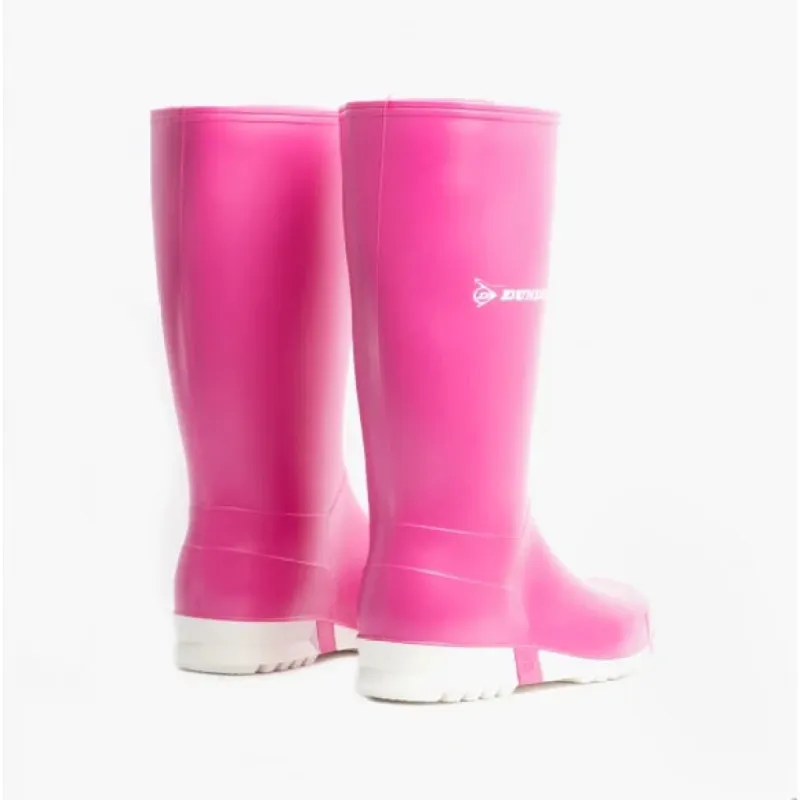 Dunlop SPORT Womens Wellies Pink made by Shuperb