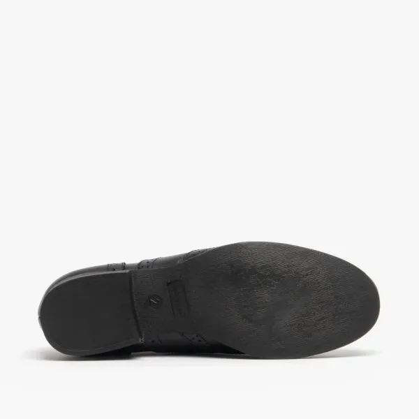 Hush Puppies KADA Girls School Shoes Black (Leather) sold by Shuperb product image thumbnail 4