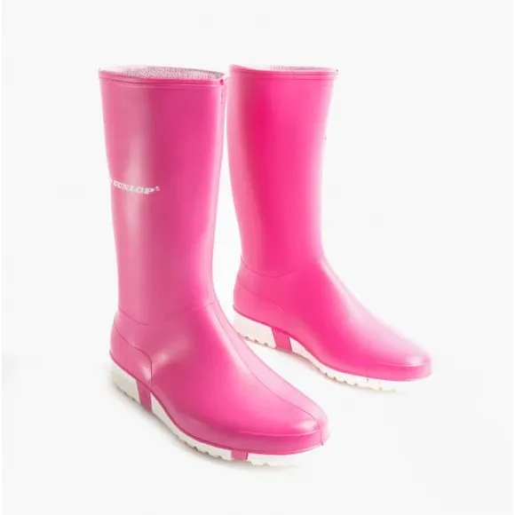 Dunlop SPORT Womens Wellies Pink sold by Shuperb product image thumbnail 3
