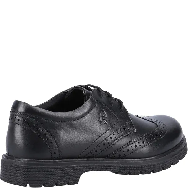 Hush Puppies SALLY 2 Girls Leather School Shoes Black sold by Shuperb product image thumbnail 3