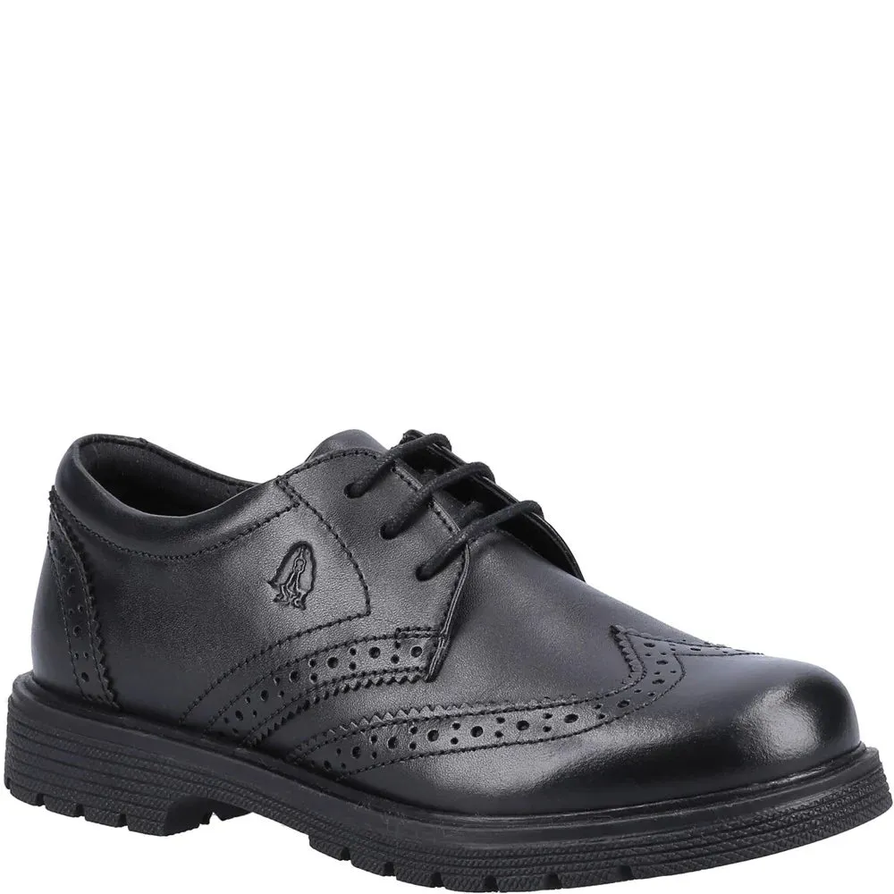 Hush Puppies SALLY 2 Girls Leather School Shoes Black sold by Shuperb product image thumbnail 2