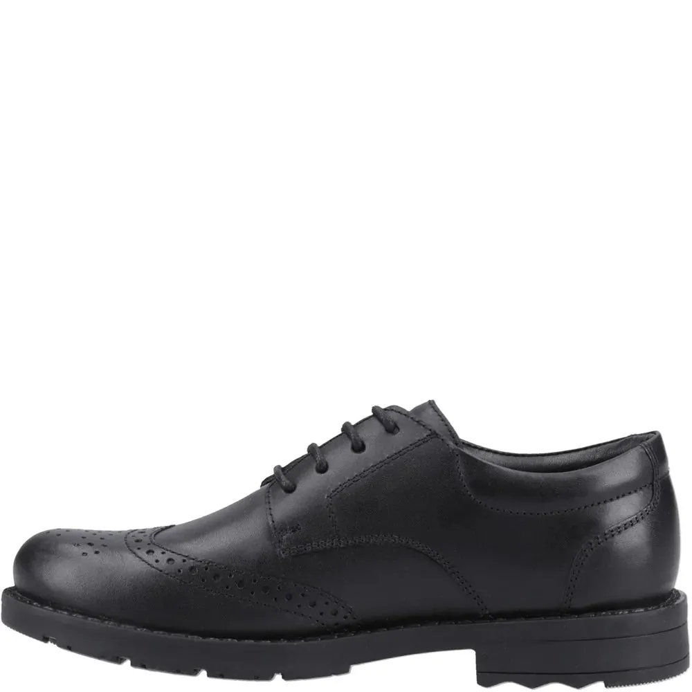 Hush Puppies BRIAN SENIOR Boys Shoes Black sold by Shuperb product image thumbnail 4