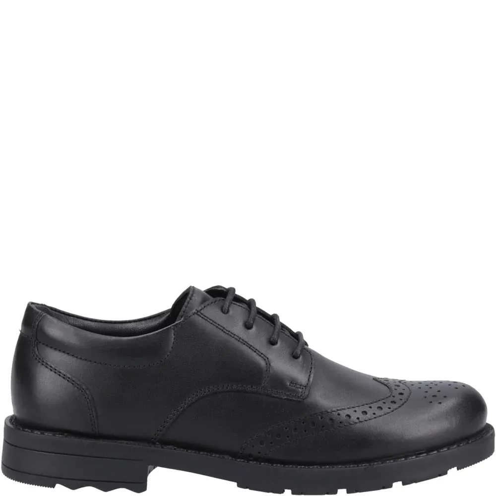 Hush Puppies BRIAN SENIOR Boys Shoes Black sold by Shuperb product image thumbnail 3