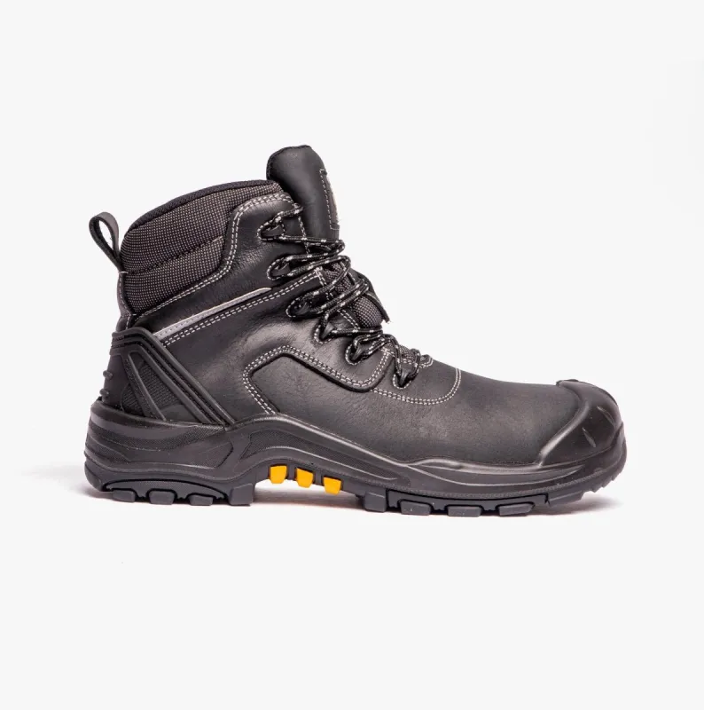 Grafters M426A Mens Safety Boots Black sold by Shuperb
