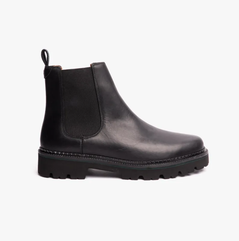 WRIGHTS Mens Chelsea Boots Black made by Ted Baker