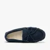 Mokkers OLIVER Mens Moccasin Slippers Navy sold by Shuperb