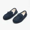 Mokkers OLIVER Mens Moccasin Slippers Navy sold by Shuperb