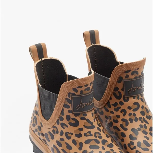 WELLIBOB Ladies Rubber Short Wellies Tan Leopard sold by Shuperb product image thumbnail 5