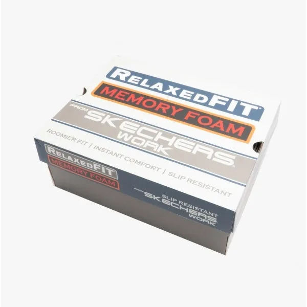 Skechers Work 77071EC FLEX ADVANTAGE- BRONWOOD SR Mens Occupational Shoes Black sold by Shuperb product image thumbnail 5