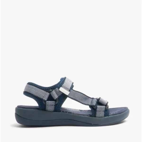 Hush Puppies SARA Womens Sports Sandals Navy sold by Shuperb