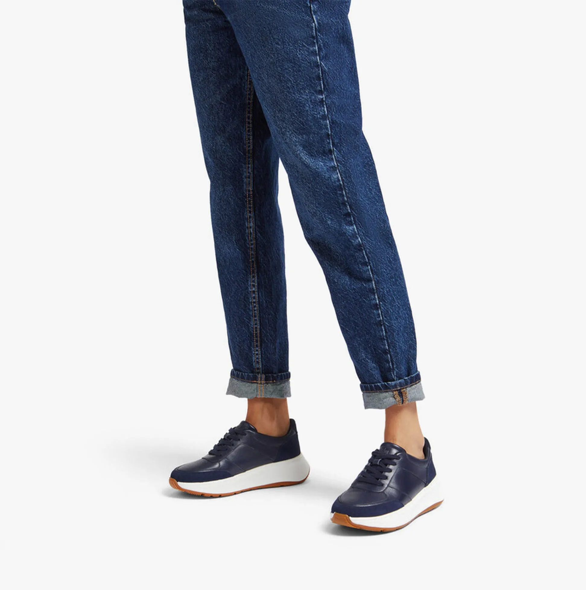 FitFlop F-MODE Womens Flatform Trainers Urban Midnight Navy sold by Shuperb product image thumbnail 2