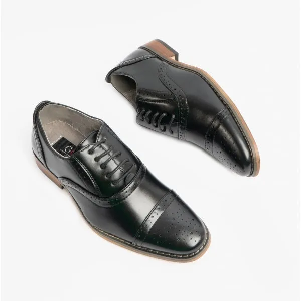 Goor FRANCIS JNR Boys Oxford Lace Up Shoes Black sold by Shuperb product image thumbnail 2