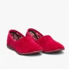 GBS AUDREY Slip On Womens Slippers Red sold by Shuperb