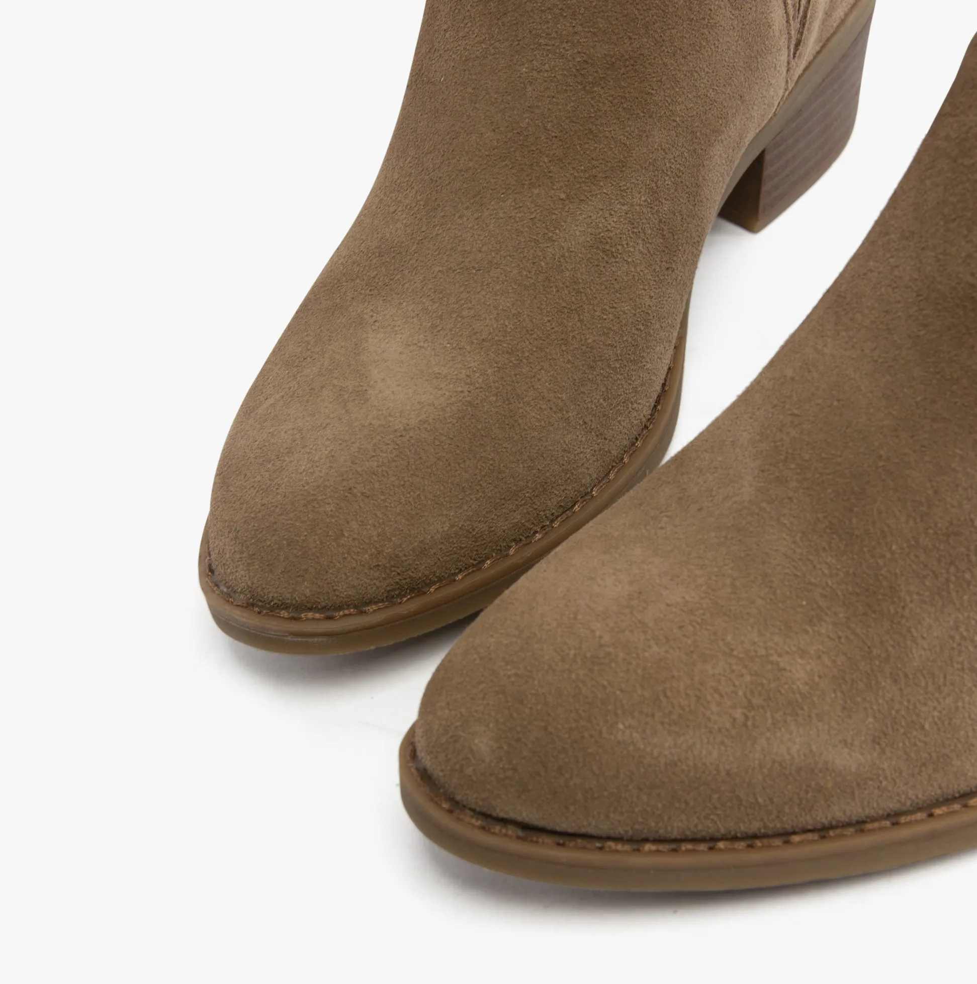 Hush Puppies ISOBEL Womens Leather Ankle Boots Taupe sold by Shuperb product image thumbnail 4