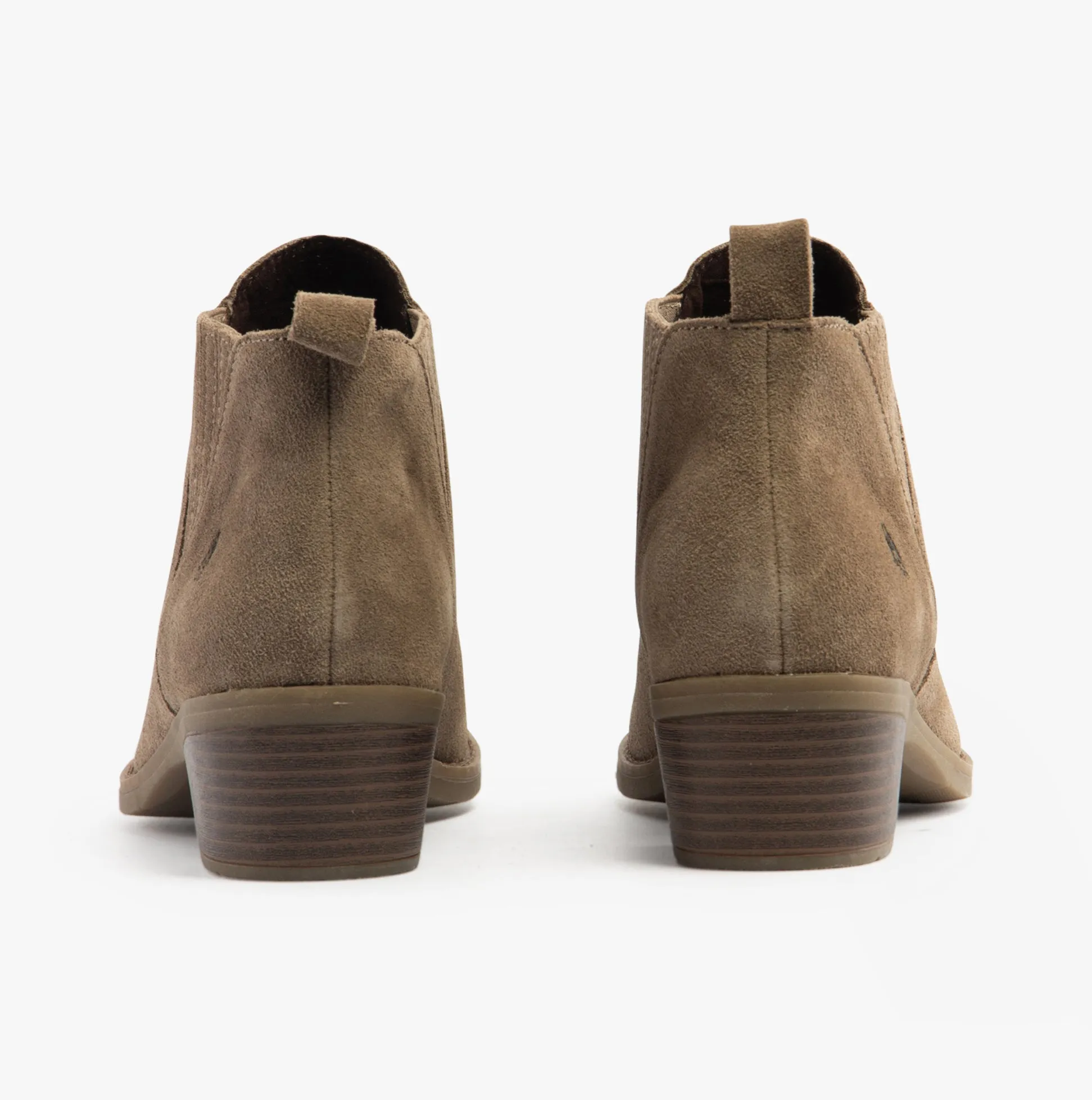 Hush Puppies ISOBEL Womens Leather Ankle Boots Taupe sold by Shuperb product image thumbnail 5