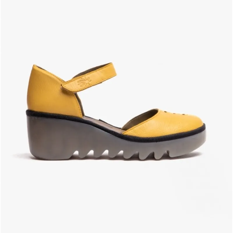 P501305014 BISO305FLY Ladies Sandals Yellow sold by Shuperb