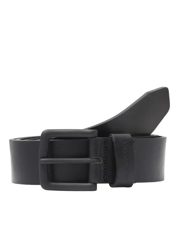 Jack & Jones ROMA Mens Belt Black sold by Shuperb