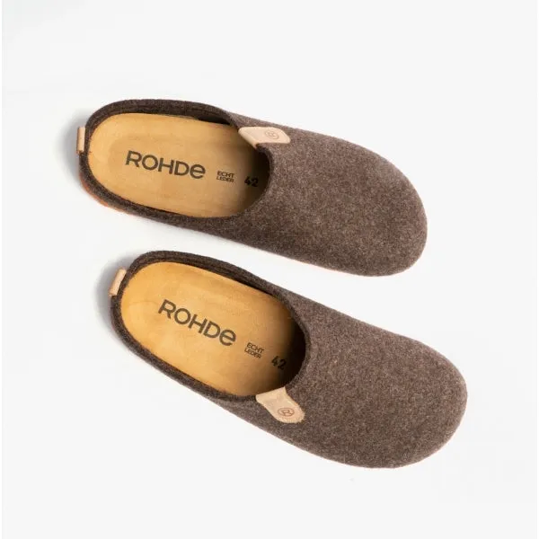 Rohde 6900-72 Mens Slippers Mocca sold by Shuperb product image thumbnail 4