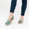 Toni Pons ELLA Womens Suede Espadrille Sandals Mint sold by Shuperb