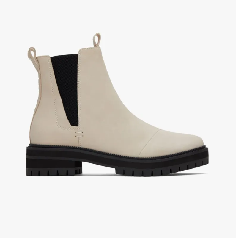 DAKOTA Ladies Water Resistant Chelsea Boots Beige sold by Shuperb