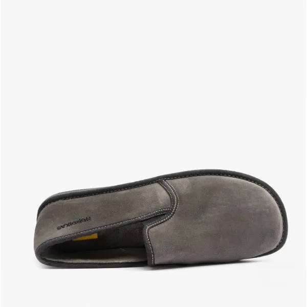 663 (AFELPADO) Mens Full Slippers Grey sold by Shuperb product image thumbnail 4