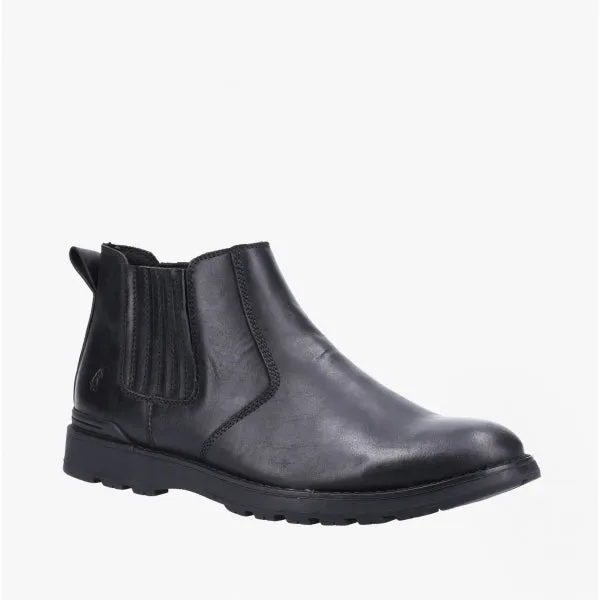 Hush Puppies GARY Mens Leather Chelsea Boots Black sold by Shuperb product image thumbnail 2