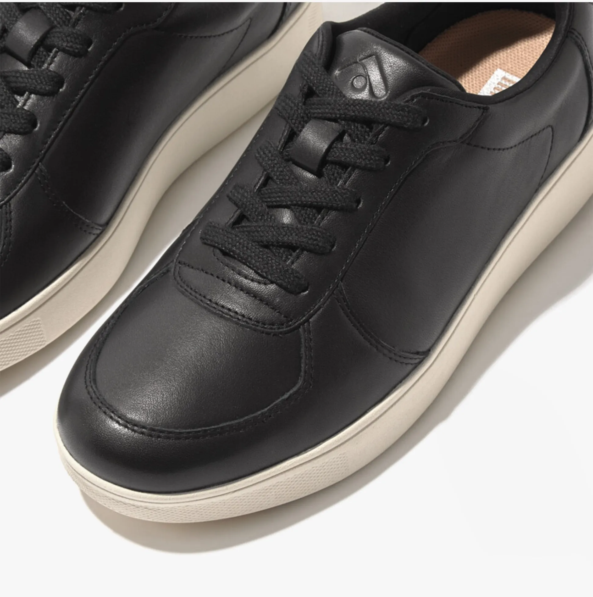 RALLY LEATHER PANEL Womens Trainers Black sold by Shuperb product image thumbnail 5