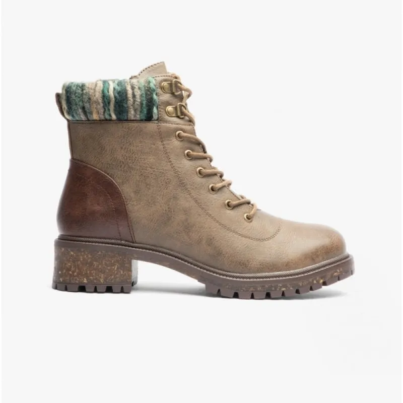 Lotus HICKORY Womens Boots Taupe sold by Shuperb