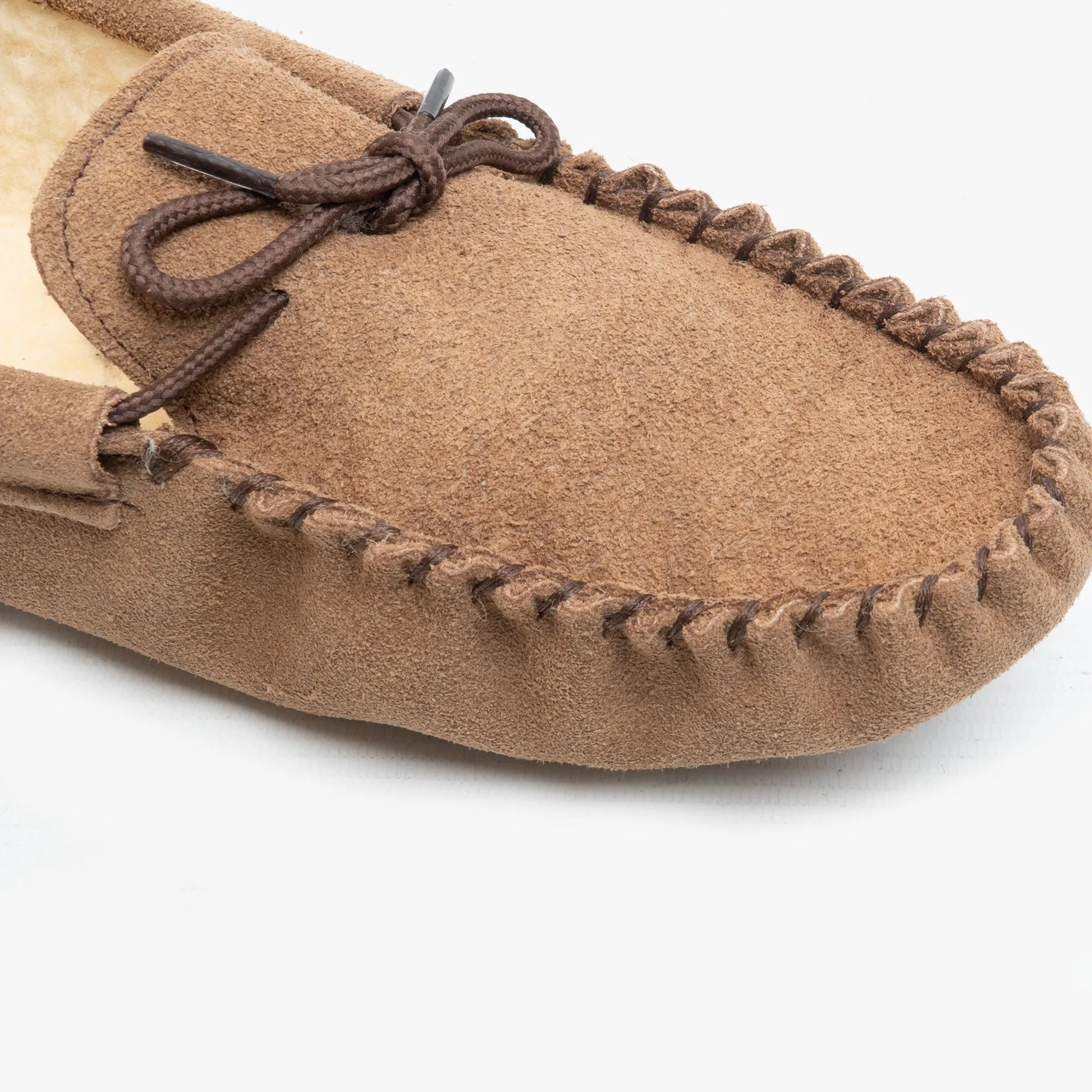 Mokkers JAKE Mens Suede Moccasins Taupe sold by Shuperb product image thumbnail 5