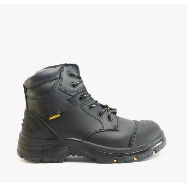 Amblers Safety AS305C Mens Leather Safety Boots Black sold by Shuperb