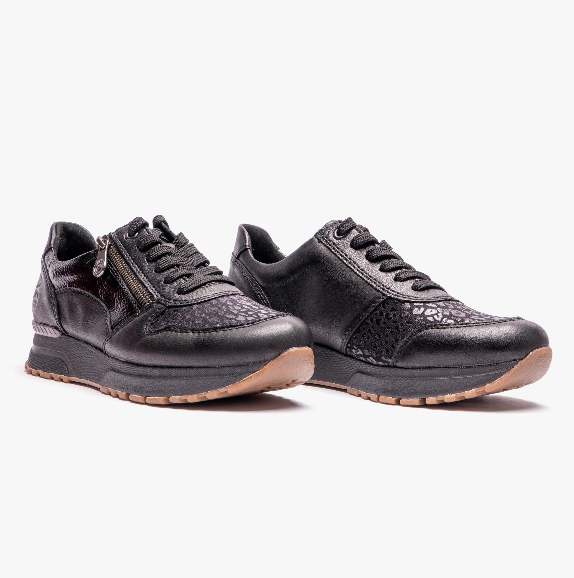 N7401-00 Ladies Trainers Black sold by Shuperb product image thumbnail 3