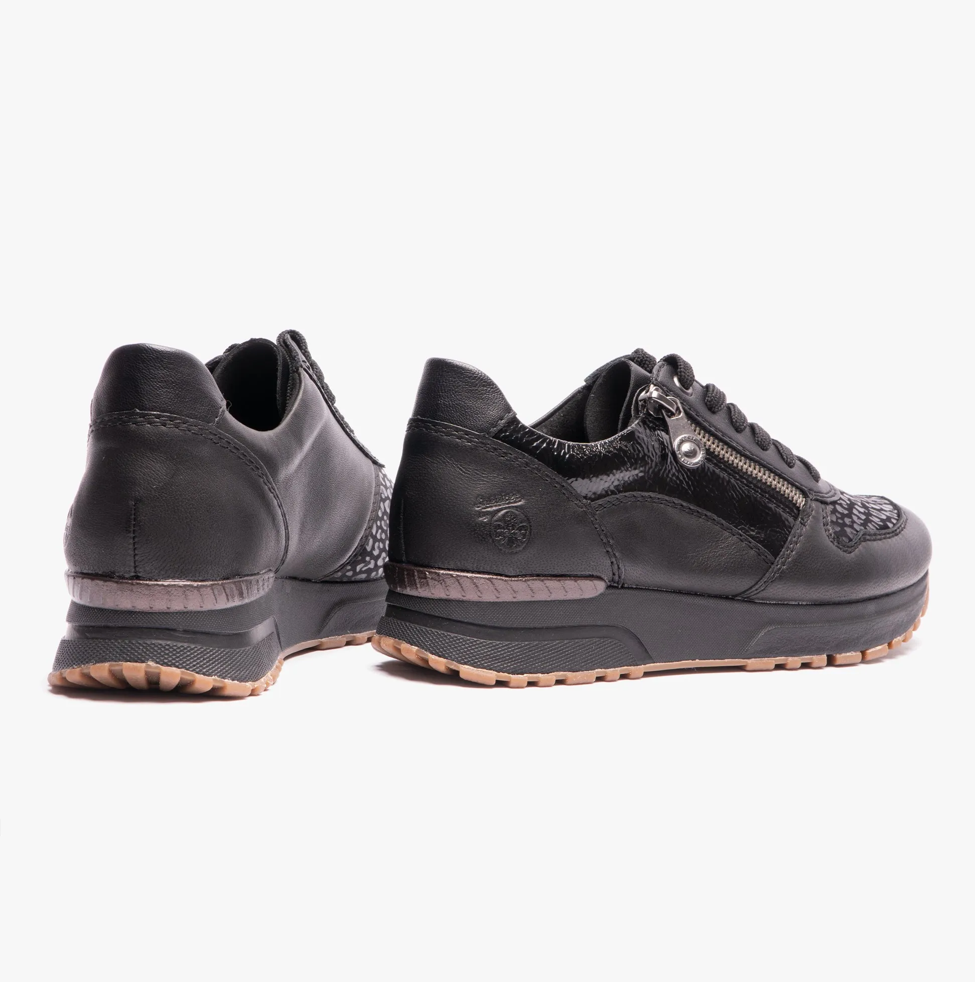 N7401-00 Ladies Trainers Black sold by Shuperb product image thumbnail 2