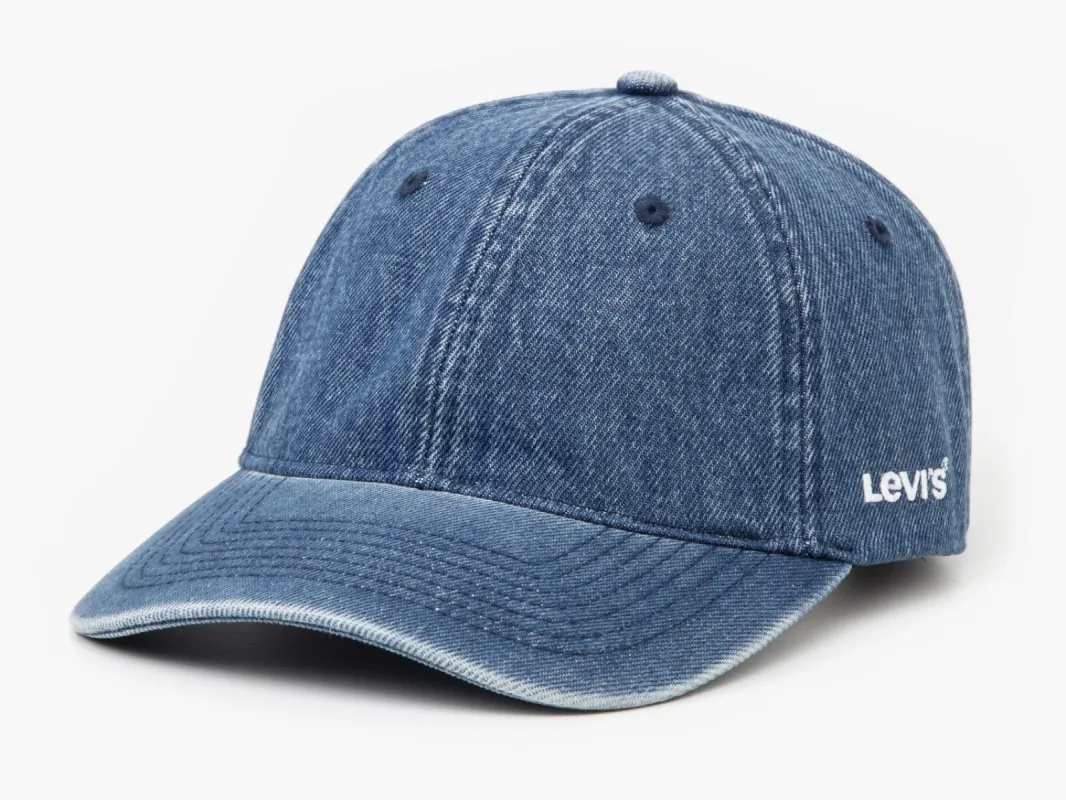 Levi's ESSENTIAL CAP Unisex Hat Jeans Blue sold by Shuperb
