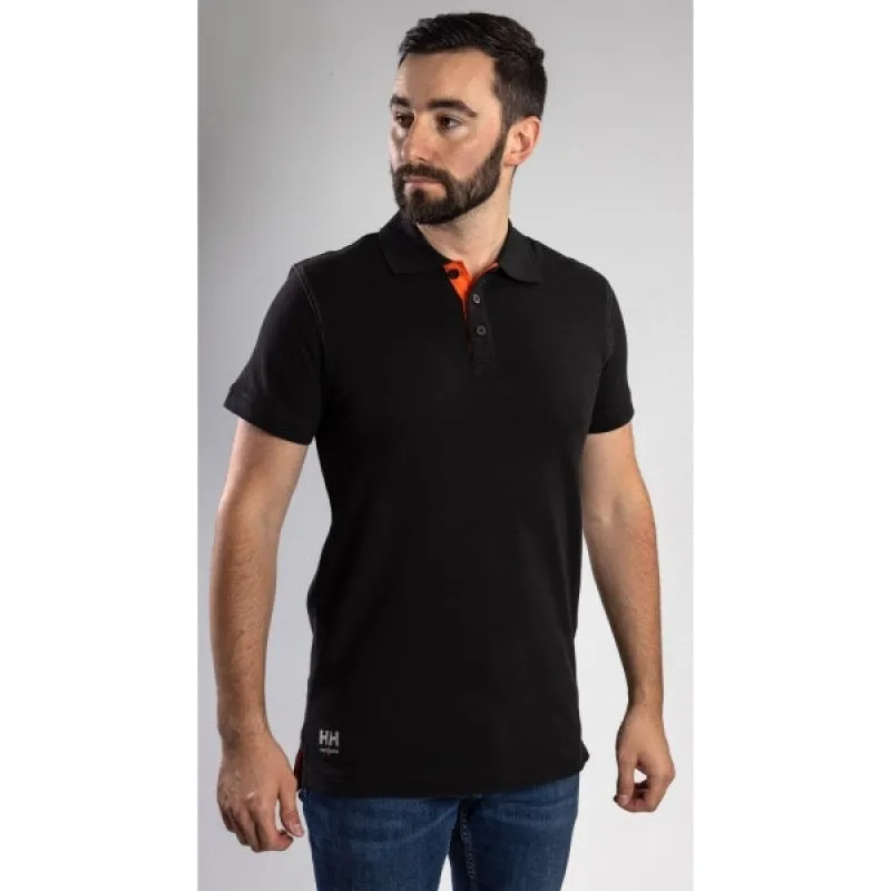 Helly Hansen OXFORD POLO Mens Shirt Black sold by Shuperb