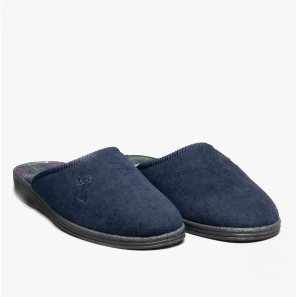 Mirak BUCK Mens Mule Slippers Navy sold by Shuperb product image thumbnail 2