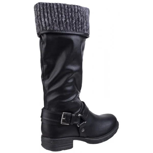 MONROE Ladies Tall Boots Black sold by Shuperb product image thumbnail 2