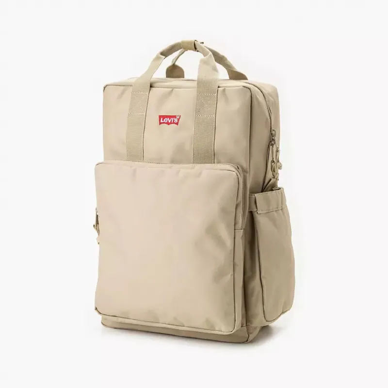 L-PACK LARGE Unisex Bag Taupe sold by Shuperb