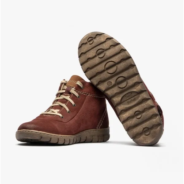 STEFFI 53 Ladies Leather Ankle Boots Bordeaux sold by Shuperb product image thumbnail 4