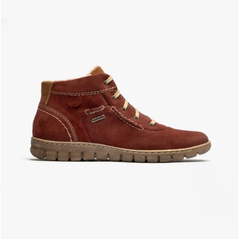 STEFFI 53 Ladies Leather Ankle Boots Bordeaux sold by Shuperb