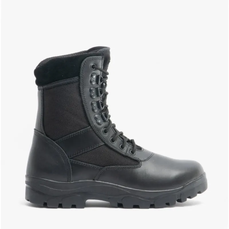 Grafters G-FORCE Unisex Non-Safety Combat Boots Black sold by Shuperb