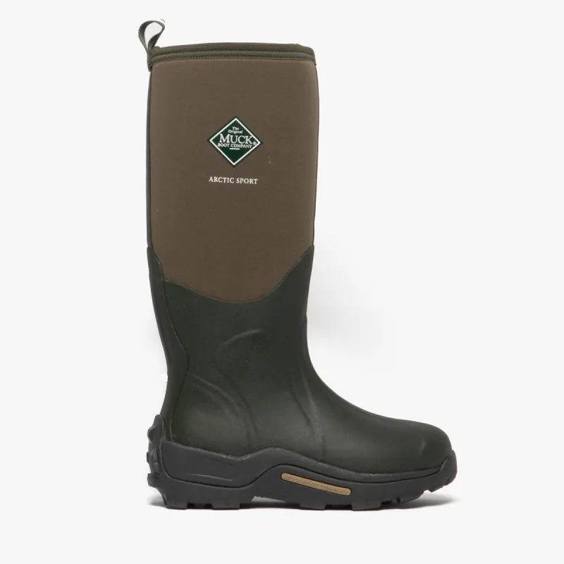 Muck Boots ARCTIC SPORT Unisex Wellington Boots Moss sold by Shuperb