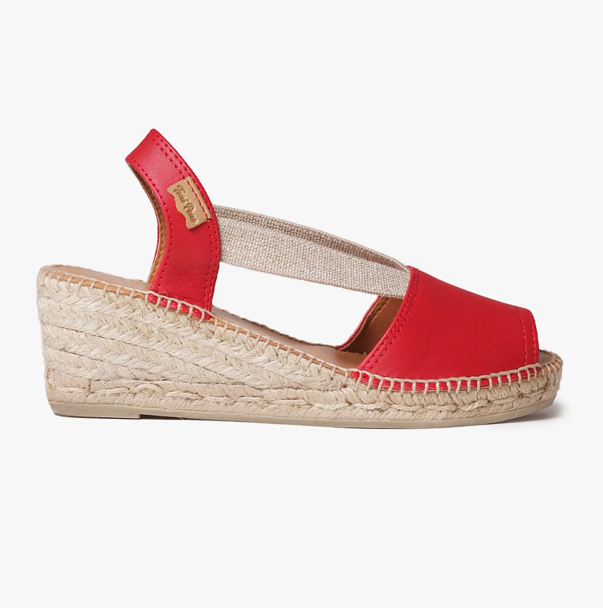 Toni Pons TEIDE-P Womens Espadrille Sandals Red sold by Shuperb