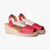 Toni Pons TEIDE-P Womens Espadrille Sandals Red sold by Shuperb